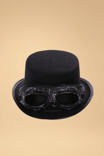 Pilot Goggles with Hat Costumes SZ Black One size fits most _of_bliiss.love_sexy_lingerie_sexy_costume_trendy_and_latest_designs_seductive_lingerie_November_2024