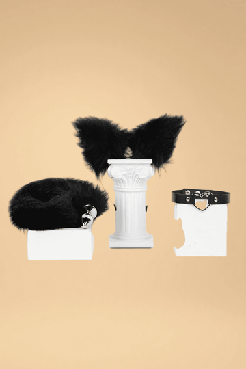 Furry Fox Fur SM 3-Piece Set Pleasures,Costumes JC _of_bliiss.love_sexy_lingerie_sexy_costume_trendy_and_latest_designs_seductive_lingerie_November_2024