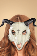 3D Ram Skull Mask Costumes SZ _of_bliiss.love_sexy_lingerie_sexy_costume_trendy_and_latest_designs_seductive_lingerie_November_2024