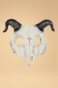 3D Ram Skull Mask Costumes SZ White One size fits most _of_bliiss.love_sexy_lingerie_sexy_costume_trendy_and_latest_designs_seductive_lingerie_November_2024