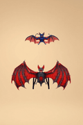Bat Vampire Wings Set Costumes SZ Red One size fits most _of_bliiss.love_sexy_lingerie_sexy_costume_trendy_and_latest_designs_seductive_lingerie_November_2024