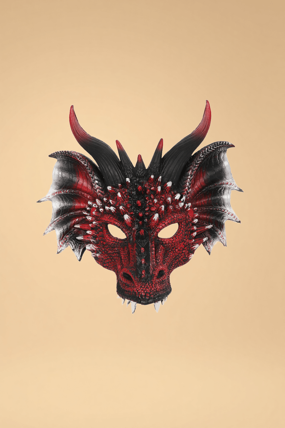 Black and Red Dragon Mask Costumes SZ Red One size fits most _of_bliiss.love_sexy_lingerie_sexy_costume_trendy_and_latest_designs_seductive_lingerie_November_2024