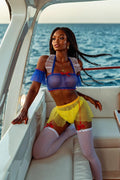 Blue & Gold Dream Fantasy Costume SMXBLIISS.LOVE Core, Core costume, Fantasy Costumes, Halloween