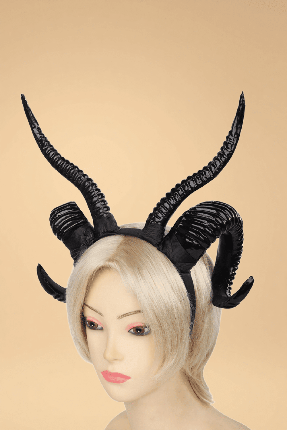 Cute Ram Horn Headband Costumes SZ _of_bliiss.love_sexy_lingerie_sexy_costume_trendy_and_latest_designs_seductive_lingerie_November_2024