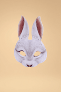 Halloween Lifelike Bunny Mask Costumes SZ White One size fits most _of_bliiss.love_sexy_lingerie_sexy_costume_trendy_and_latest_designs_seductive_lingerie_November_2024