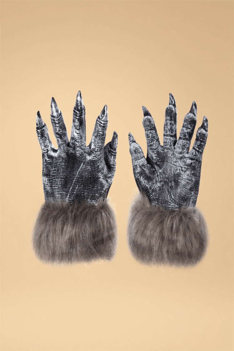 Halloween Werewolf Claw Gloves Costumes SZ Gray One size fits most _of_bliiss.love_sexy_lingerie_sexy_costume_trendy_and_latest_designs_seductive_lingerie_November_2024