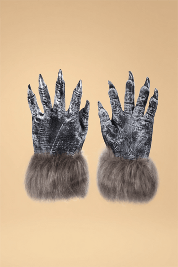 Halloween Werewolf Claw Gloves Costumes SZ Gray One size fits most _of_bliiss.love_sexy_lingerie_sexy_costume_trendy_and_latest_designs_seductive_lingerie_November_2024