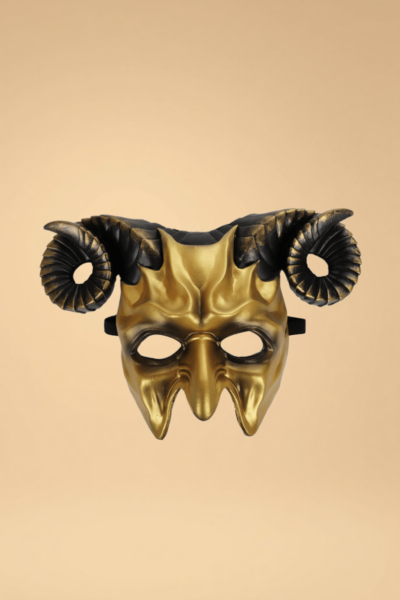 Masquerade 3D Horn Mask Costumes SZ _of_bliiss.love_sexy_lingerie_sexy_costume_trendy_and_latest_designs_seductive_lingerie_November_2024