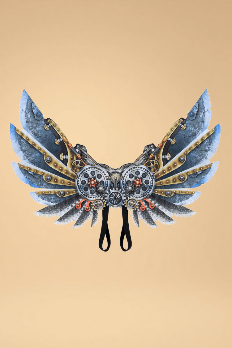 Mini Halloween Punk Wings Costumes SZ Blue One size fits most _of_bliiss.love_sexy_lingerie_sexy_costume_trendy_and_latest_designs_seductive_lingerie_November_2024