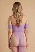 Plus Size Off-Shoulder Chinese Cheongsam Costume Costumes SXJ Mauve Purple XL _of_bliiss.love_sexy_lingerie_sexy_costume_trendy_and_latest_designs_seductive_lingerie_November_2024