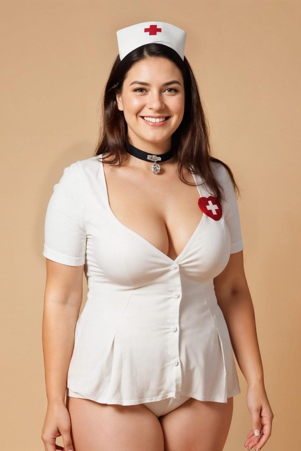 Plus Size Deep V Nurse Costume Costumes,Plus Size SXJ _of_bliiss.love_sexy_lingerie_sexy_costume_trendy_and_latest_designs_seductive_lingerie_November_2024