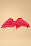 Realistic Feather Angel Wings Costumes SZ Red One size fits most _of_bliiss.love_sexy_lingerie_sexy_costume_trendy_and_latest_designs_seductive_lingerie_November_2024