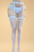 Bow Tie Strap Polka Dot Garter Stockings SZBLIISS.LOVE Garter Stockings