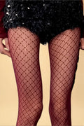 Chic Argyle Mesh Stockings YDBLIISS.LOVE Pantyhose