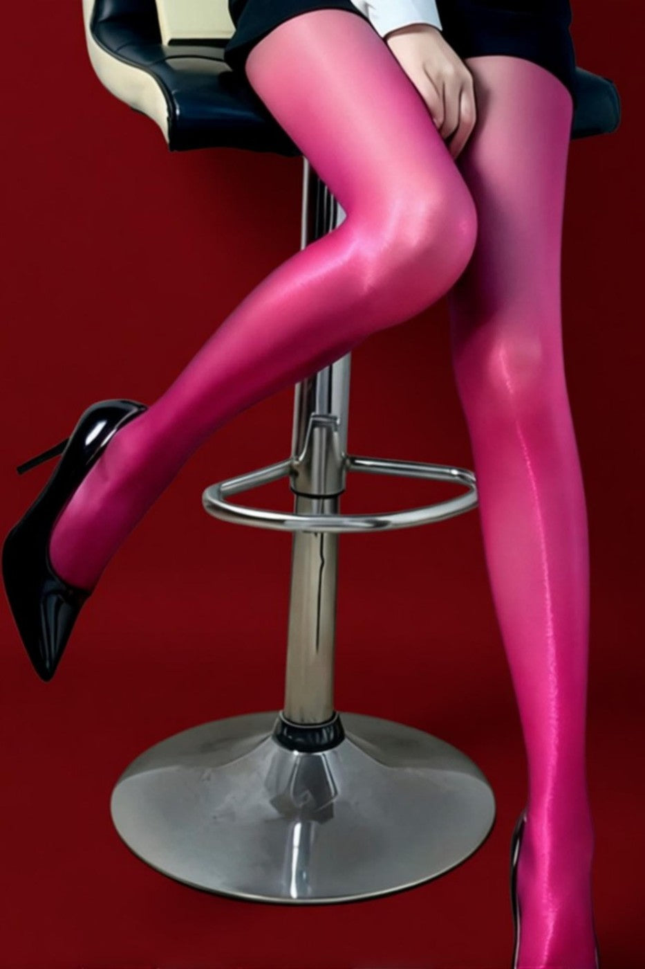 Dreamy Iridescent Sheer Pantyhose