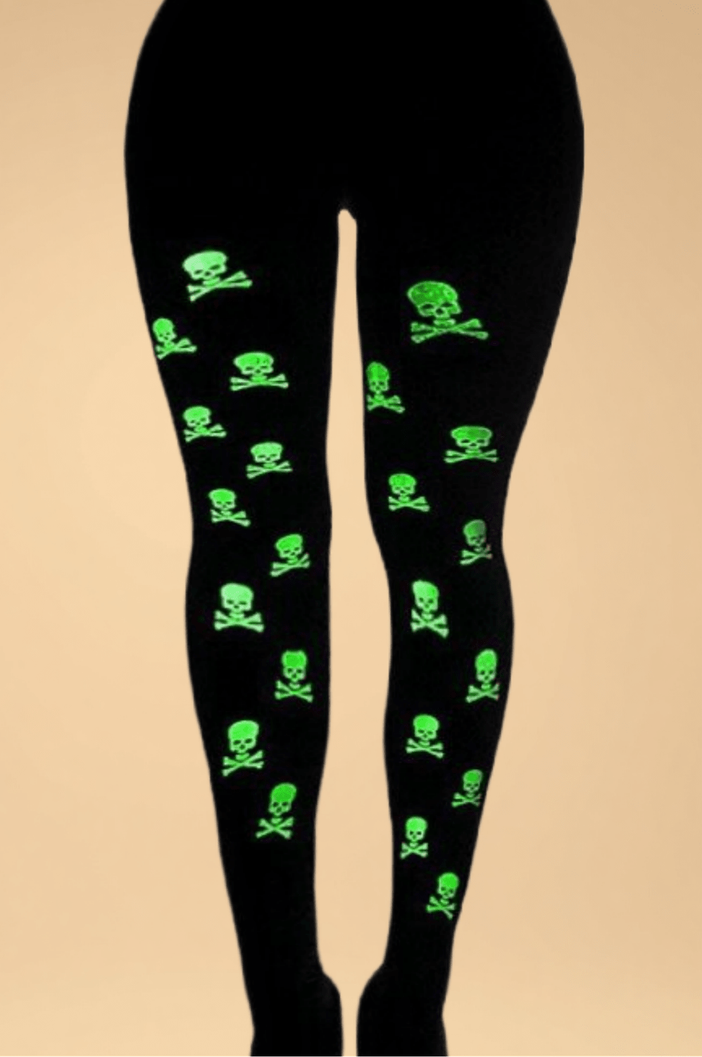 Glow-in-the-Dark Skull Tights Hosiery YL _of_bliiss.love_sexy_lingerie_sexy_costume_trendy_and_latest_designs_seductive_lingerie_November_2024