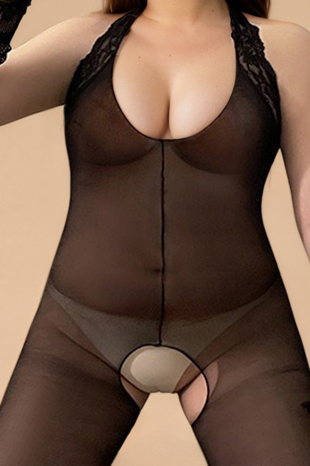 Hollow-out Fishnet Bodystocking Hosiery SXJ _of_bliiss.love_sexy_lingerie_sexy_costume_trendy_and_latest_designs_seductive_lingerie_November_2024