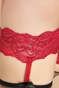 Lace Butterfly Ultra-Thin Garter Stockings Hosiery SXJ _of_bliiss.love_sexy_lingerie_sexy_costume_trendy_and_latest_designs_seductive_lingerie_November_2024