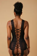 Strappy Open-Crotch Bodystocking Hosiery,Lingerie FNE _of_bliiss.love_sexy_lingerie_sexy_costume_trendy_and_latest_designs_seductive_lingerie_November_2024