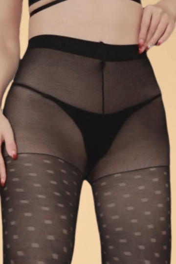 Plaid Jacquard Stockings Hosiery YL _of_bliiss.love_sexy_lingerie_sexy_costume_trendy_and_latest_designs_seductive_lingerie_November_2024