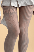 Plus Size Hollow Out Striped Stockings Hosiery YL _of_bliiss.love_sexy_lingerie_sexy_costume_trendy_and_latest_designs_seductive_lingerie_November_2024