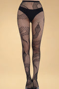 Snake Pattern Fishnet Stockings SZBLIISS.LOVE Fishnet Stockings