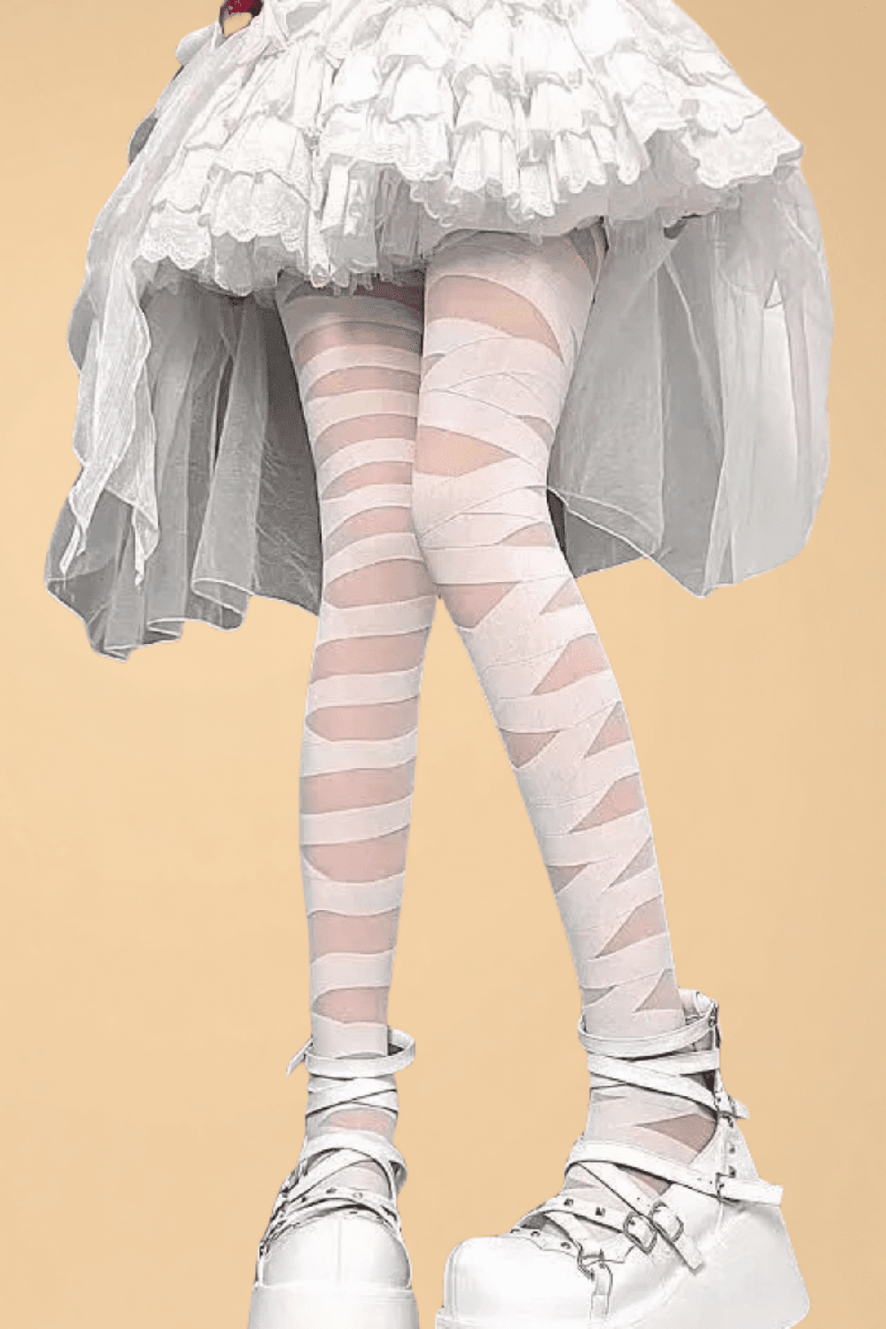Striped Stockings with Horizontal Lines Hosiery YL _of_bliiss.love_sexy_lingerie_sexy_costume_trendy_and_latest_designs_seductive_lingerie_November_2024