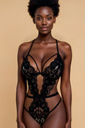 Flirty Lace Push-Up Bodysuit FNEBLIISS.LOVE bra set, Date Night