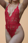 Halter Lace Floral Teddy Lingerie GYXYY _of_bliiss.love_sexy_lingerie_sexy_costume_trendy_and_latest_designs_seductive_lingerie_November_2024