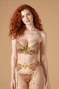 Pastoral Floral Bra Set SMXBLIISS.LOVE Bra Set, Core