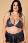 Patent Leather Lingerie Set Lingerie,Pleasures FNE _of_bliiss.love_sexy_lingerie_sexy_costume_trendy_and_latest_designs_seductive_lingerie_November_2024