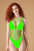 Small Mesh Bodysuit ZSBLIISS.LOVE Bodysuit, Bridal