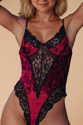 Velvet Underwired Teddy Lingerie GYXYY _of_bliiss.love_sexy_lingerie_sexy_costume_trendy_and_latest_designs_seductive_lingerie_November_2024