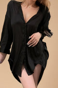 Plus-size Boyfriend Style Viscose Shirt Nightwear SXJ _of_bliiss.love_sexy_lingerie_sexy_costume_trendy_and_latest_designs_seductive_lingerie_November_2024