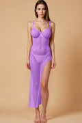Sheer High-Slit Gown Nightwear SMX _of_bliiss.love_sexy_lingerie_sexy_costume_trendy_and_latest_designs_seductive_lingerie_November_2024