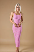 ackless Sheer Leopard Print Long Dress Nightwear SMX Red S _of_bliiss.love_sexy_lingerie_sexy_costume_trendy_and_latest_designs_seductive_lingerie_November_2024