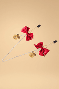 Bow Knot Chain Nipple Clamps Pleasures JC _of_bliiss.love_sexy_lingerie_sexy_costume_trendy_and_latest_designs_seductive_lingerie_November_2024