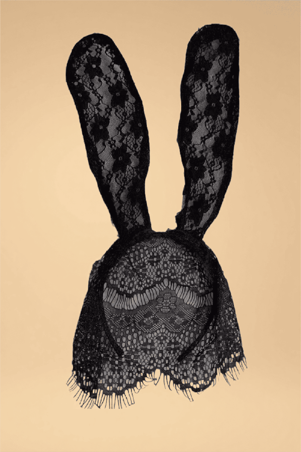 Bunny Ear Headband with Veil Pleasures YMS Black One size fits most _of_bliiss.love_sexy_lingerie_sexy_costume_trendy_and_latest_designs_seductive_lingerie_November_2024