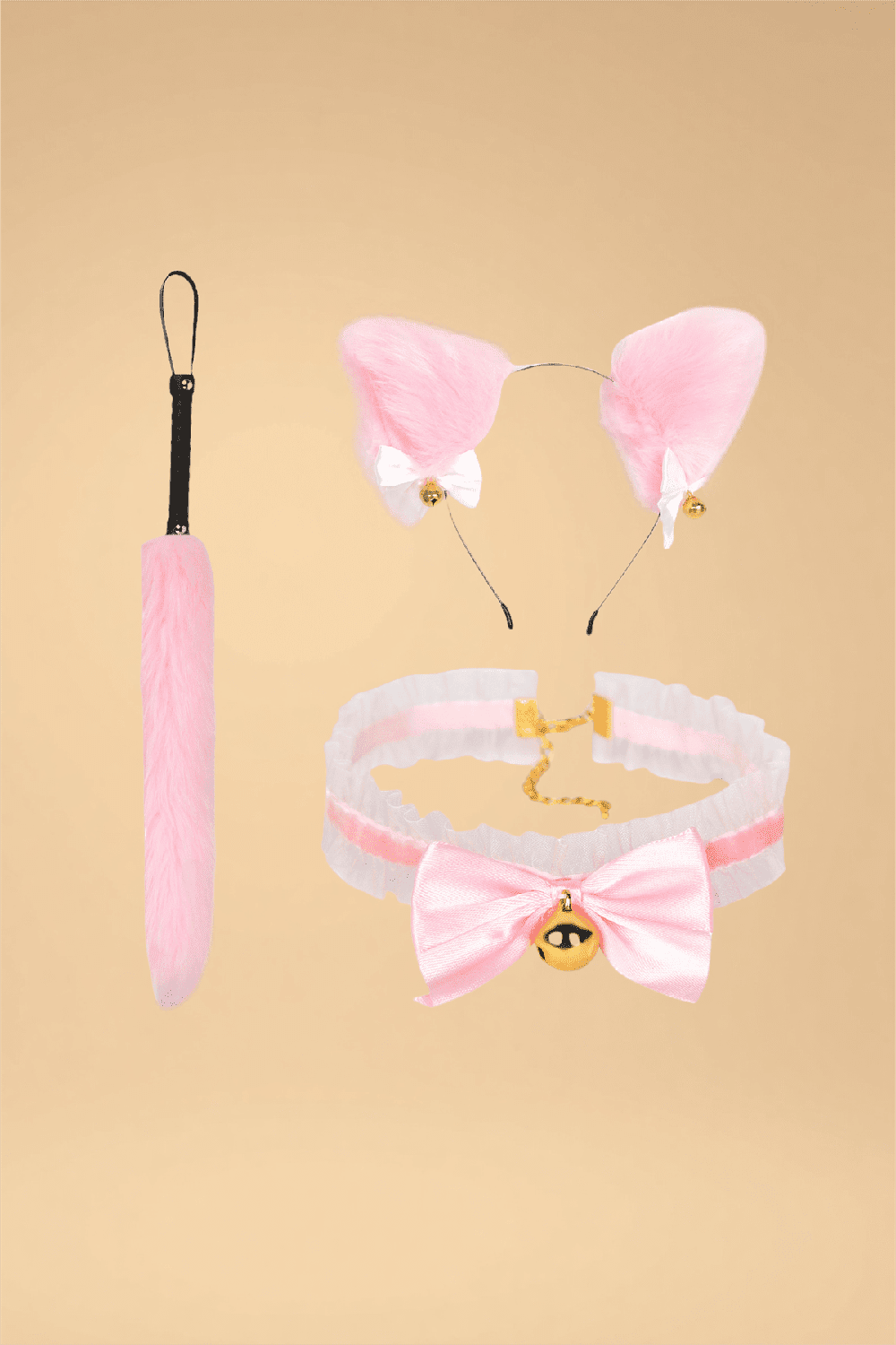 Cat-Themed SM 3-Piece Set Pleasures,Costumes JC _of_bliiss.love_sexy_lingerie_sexy_costume_trendy_and_latest_designs_seductive_lingerie_November_2024