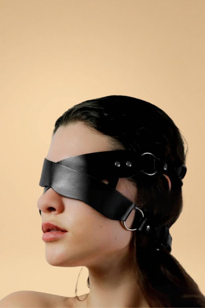 Fox-Shaped Leather Blindfold Pleasures,Costumes SY _of_bliiss.love_sexy_lingerie_sexy_costume_trendy_and_latest_designs_seductive_lingerie_November_2024