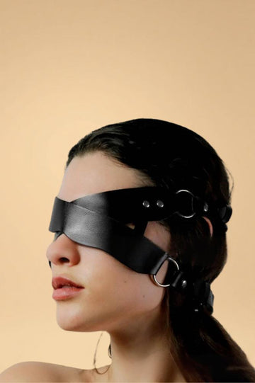 Fox-Shaped Leather Blindfold Pleasures,Costumes SY _of_bliiss.love_sexy_lingerie_sexy_costume_trendy_and_latest_designs_seductive_lingerie_November_2024