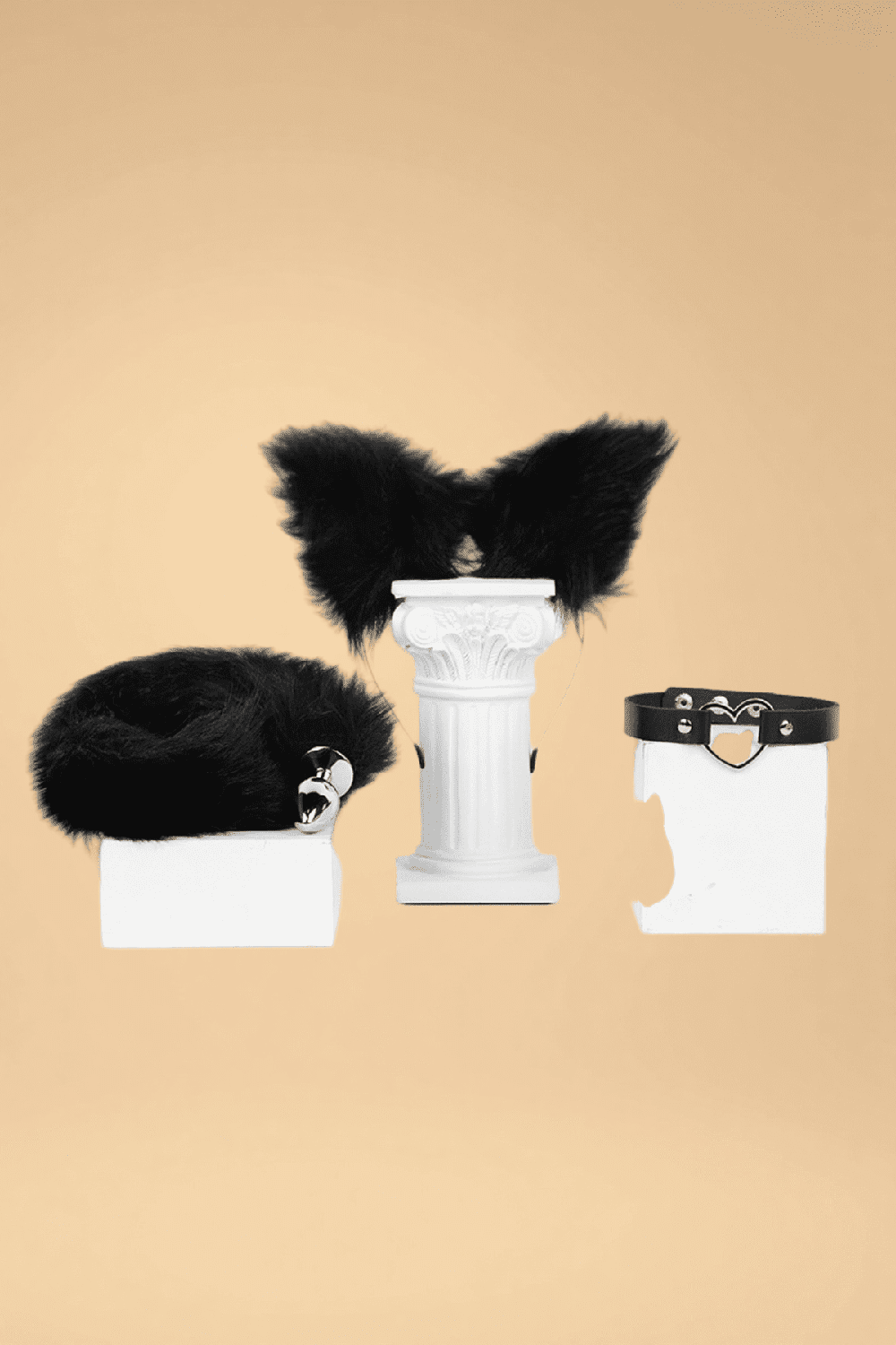 Furry Fox Fur SM 3-Piece Set Pleasures,Costumes JC _of_bliiss.love_sexy_lingerie_sexy_costume_trendy_and_latest_designs_seductive_lingerie_November_2024
