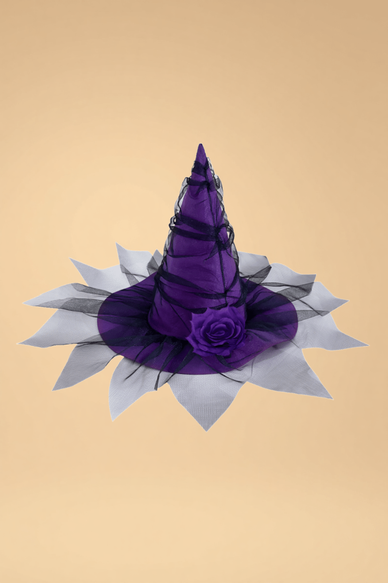 Halloween Mesh Witch Hat Pleasures,Costumes SZ _of_bliiss.love_sexy_lingerie_sexy_costume_trendy_and_latest_designs_seductive_lingerie_November_2024