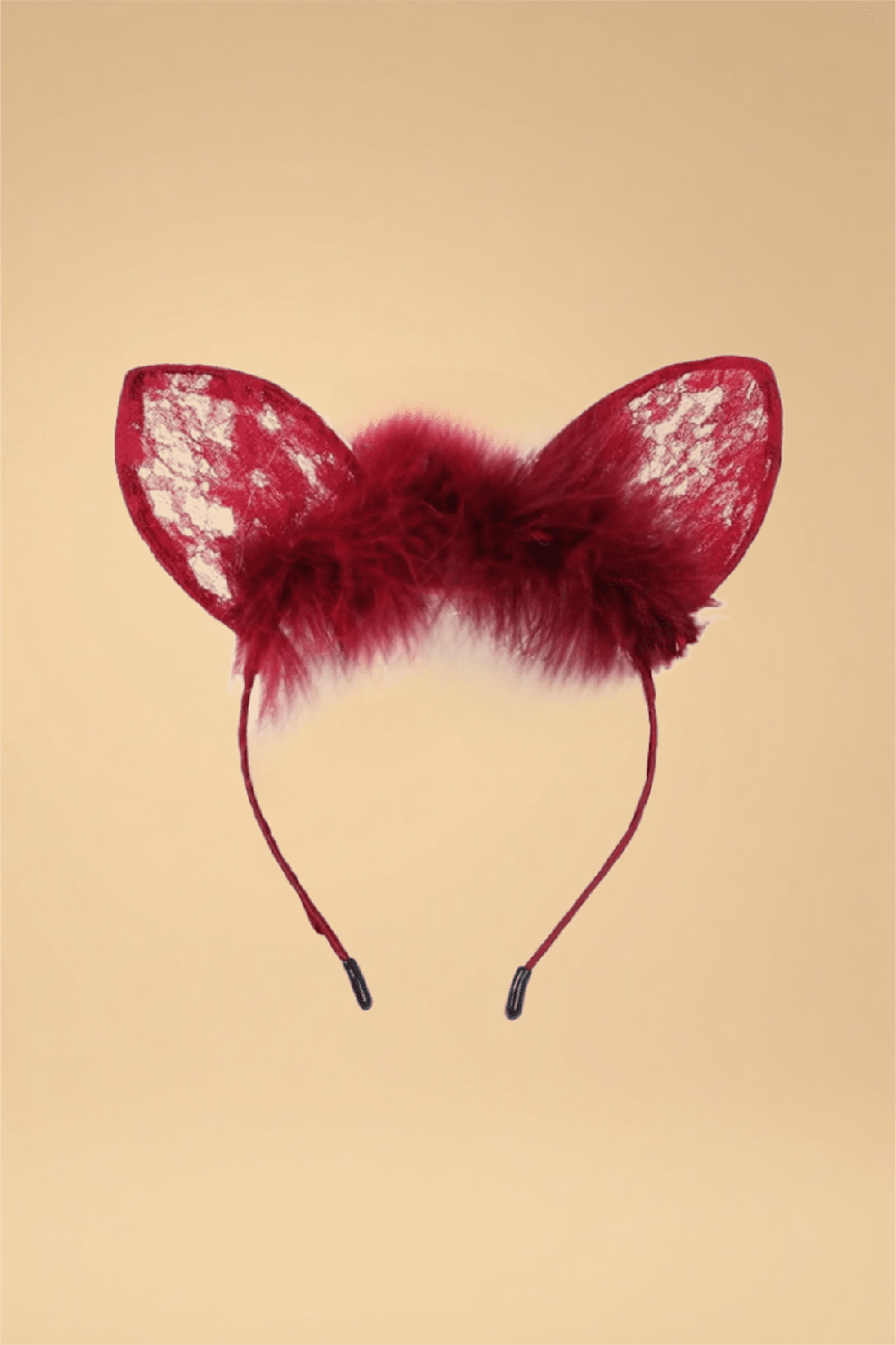Cute Bunny Ear Headband Pleasures SXJ Red One size fits most _of_bliiss.love_sexy_lingerie_sexy_costume_trendy_and_latest_designs_seductive_lingerie_November_2024