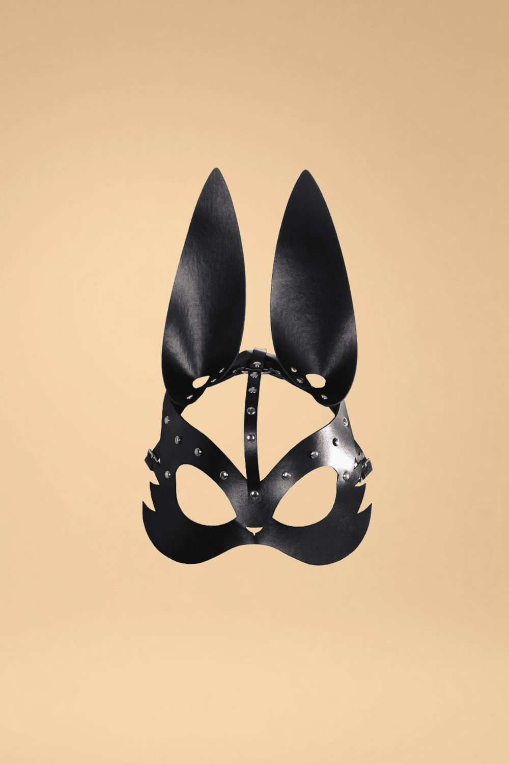 Leather Bunny Mask for Masquerade Ball Pleasures SZ Black One size fits most _of_bliiss.love_sexy_lingerie_sexy_costume_trendy_and_latest_designs_seductive_lingerie_November_2024