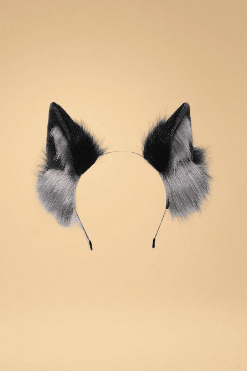 Plush Wolf Ear Clips BLIISS.LOVEBLIISS.LOVE Furry, Headpiece