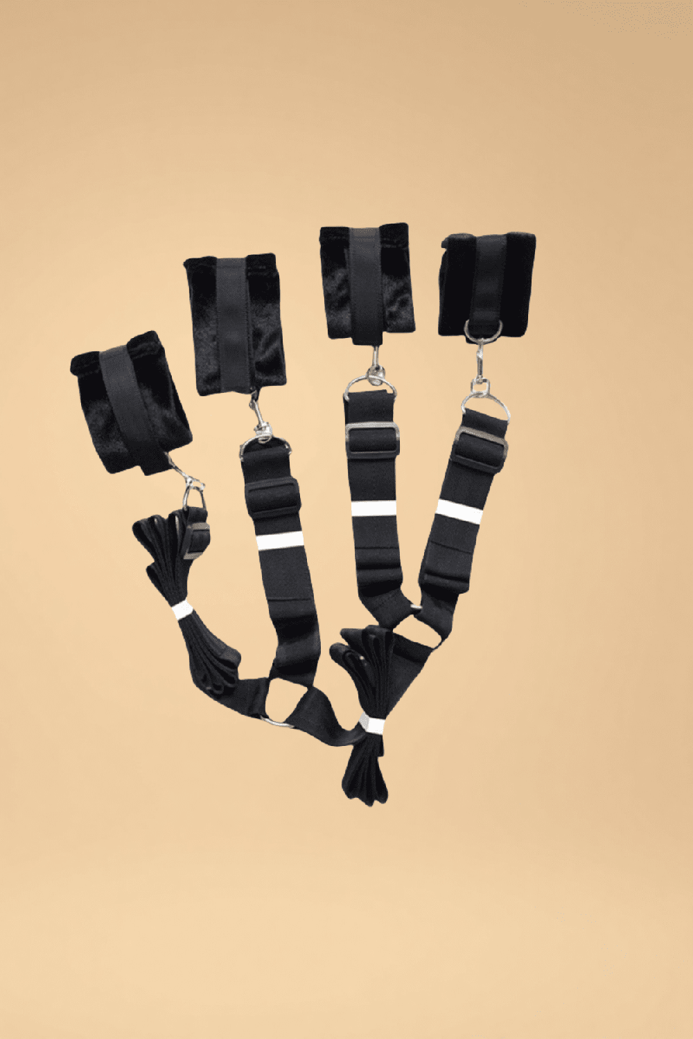 SM Wrist and Ankle Bed Restraints Pleasures SY _of_bliiss.love_sexy_lingerie_sexy_costume_trendy_and_latest_designs_seductive_lingerie_November_2024
