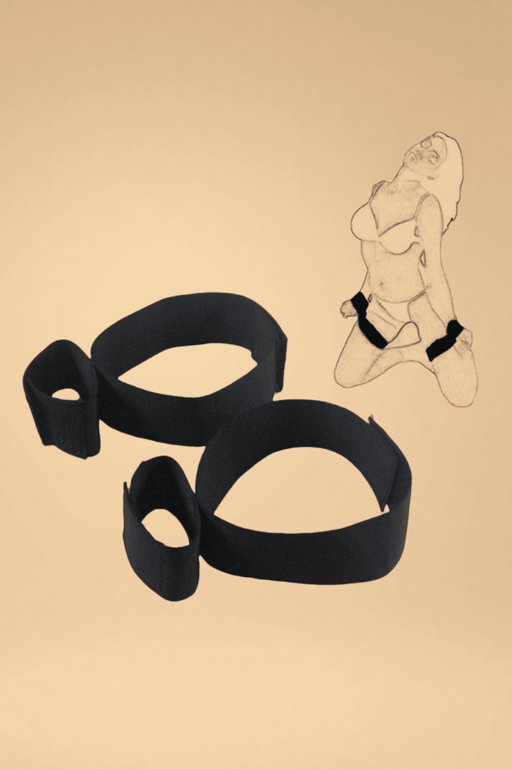 SM Wrist and Ankle Restraints Pleasures SY _of_bliiss.love_sexy_lingerie_sexy_costume_trendy_and_latest_designs_seductive_lingerie_November_2024