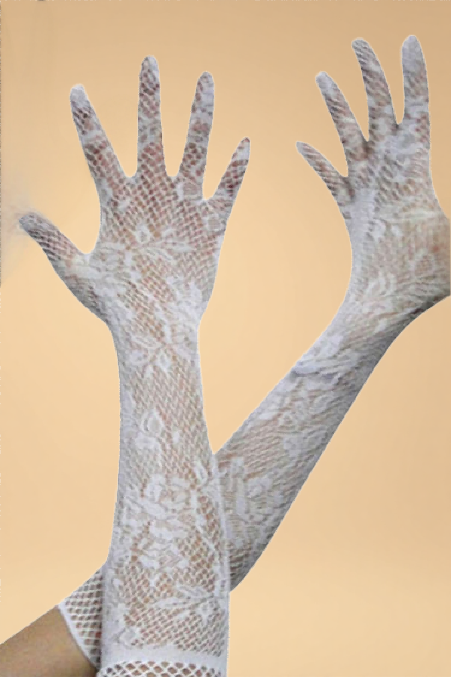 Sheer Elasti Gloves Pleasures ZS White One size fits most _of_bliiss.love_sexy_lingerie_sexy_costume_trendy_and_latest_designs_seductive_lingerie_November_2024