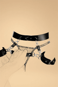 Upper Body Harness and Choker Pleasures SY _of_bliiss.love_sexy_lingerie_sexy_costume_trendy_and_latest_designs_seductive_lingerie_November_2024
